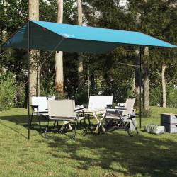 B&acirc;che de camping bleu 400x294 cm imperm&eacute;able alsavelo