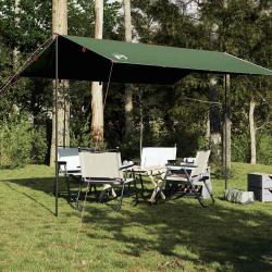 B&acirc;che de camping vert 360x294 cm imperm&eacute;able alsavelo