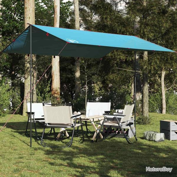 B�che de camping bleu 360x294 cm imperm�able