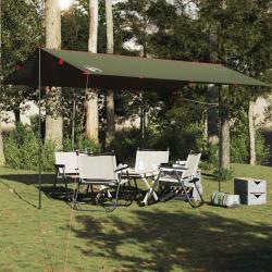 B&acirc;che de camping vert olive 506x306 cm imperm&eacute;able alsavelo
