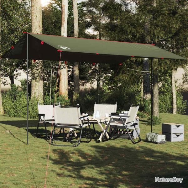 B�che de camping vert olive 506x306 cm imperm�able alsavelo