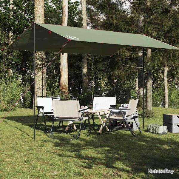 B�che de camping vert 400x294 cm imperm�able