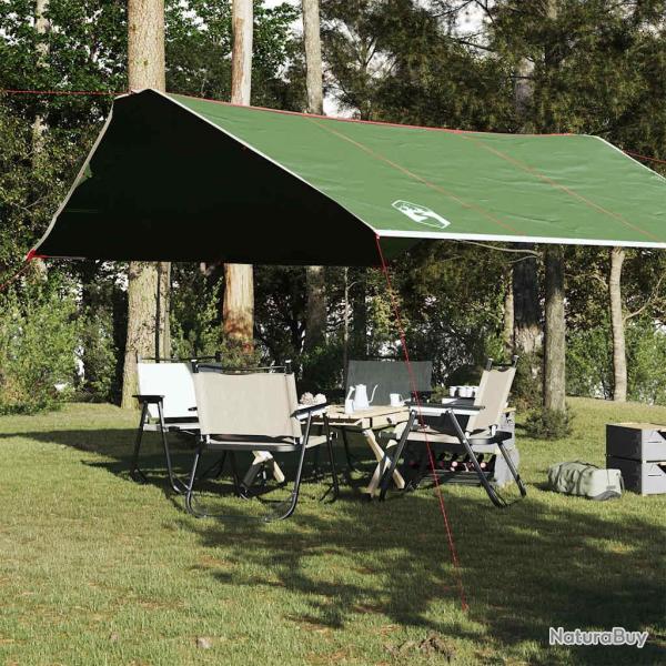 B�che de camping vert 420x440 cm imperm�able alsavelo