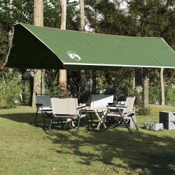 B&acirc;che de camping vert 500x294 cm imperm&eacute;able alsavelo