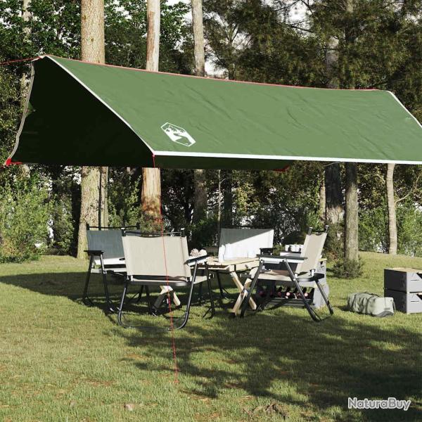 B�che de camping vert 500x294 cm imperm�able