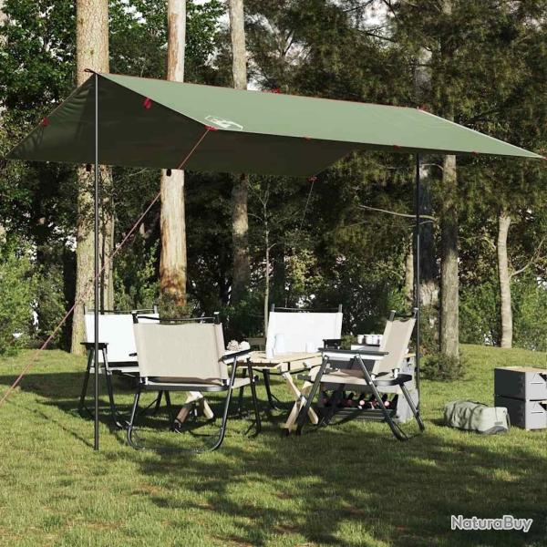 B�che de camping vert 360x294 cm imperm�able alsavelo