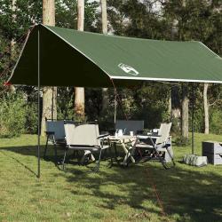 B&acirc;che de camping vert 430x380x210 cm imperm&eacute;able alsavelo