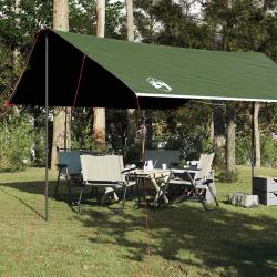 B&acirc;che de camping vert 460x305x210 cm imperm&eacute;able alsavelo