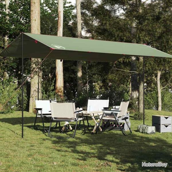 B�che de camping vert 500x294 cm imperm�able