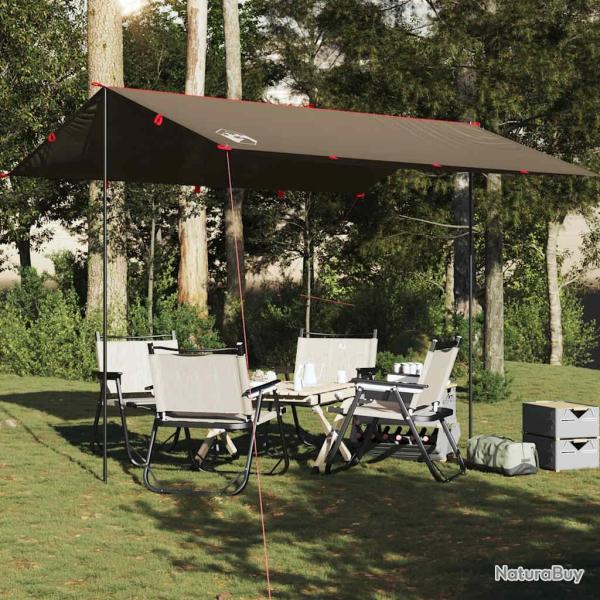 B�che de camping marron 366x306 cm imperm�able