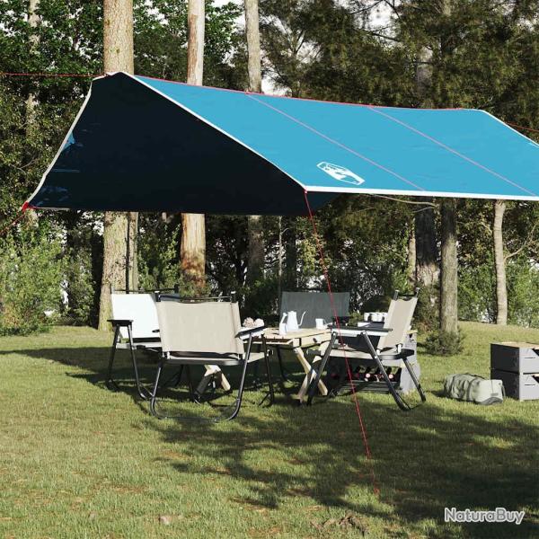 B�che de camping bleu 420x440 cm imperm�able alsavelo