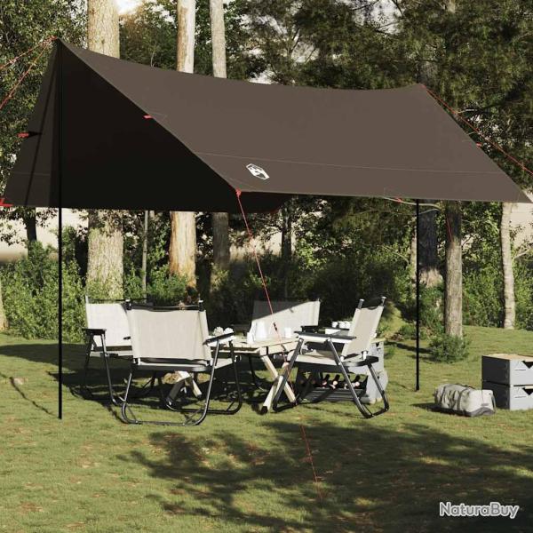 B�che de camping marron 438x376x212 cm imperm�able