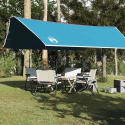 B&acirc;che de camping bleu 500x294 cm imperm&eacute;able alsavelo