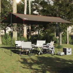 B&acirc;che de camping marron 506x306 cm imperm&eacute;able