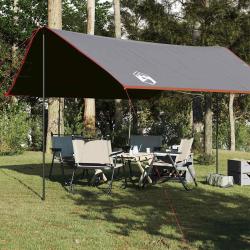 B&acirc;che de camping orange 430x380x210 cm imperm&eacute;able alsavelo