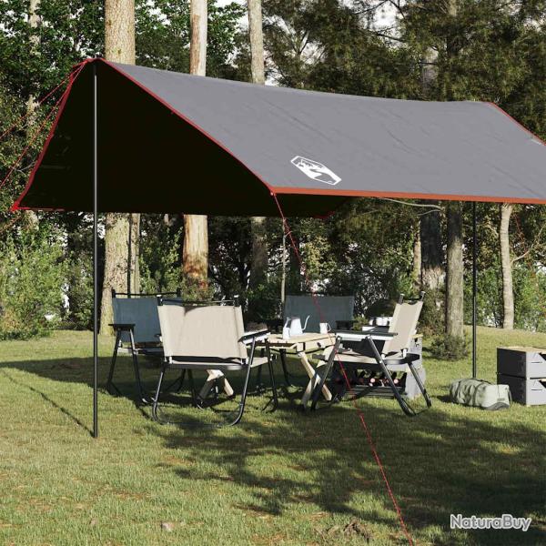 B�che de camping orange 430x380x210 cm imperm�able