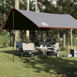 B&acirc;che de camping orange 430x380x210 cm imperm&eacute;able alsavelo