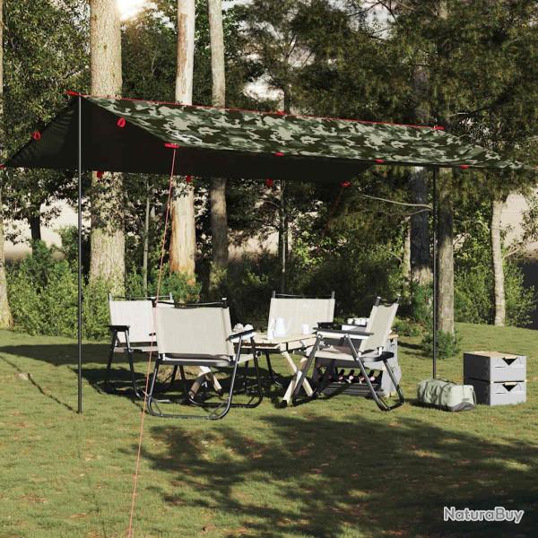B�che de camping camouflage 506x306 cm imperm�able alsavelo