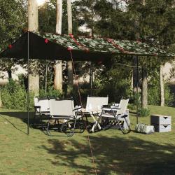 B&acirc;che de camping camouflage 451x420 cm imperm&eacute;able alsavelo