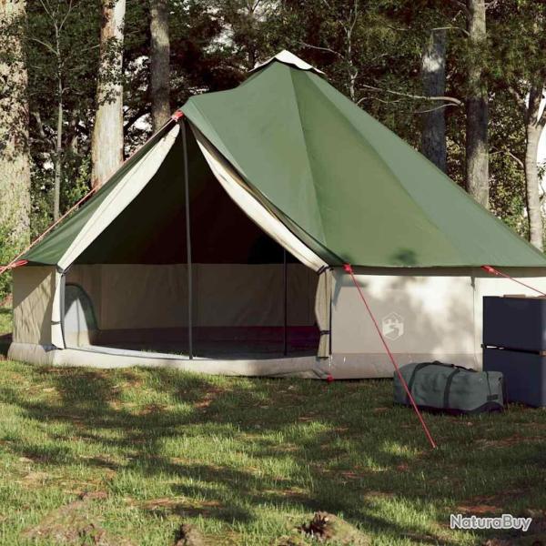 Tente familiale tipi 6 personnes vert imperm�able