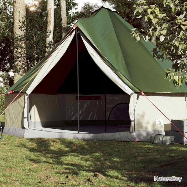 Tente familiale tipi 10 personnes vert imperm�able