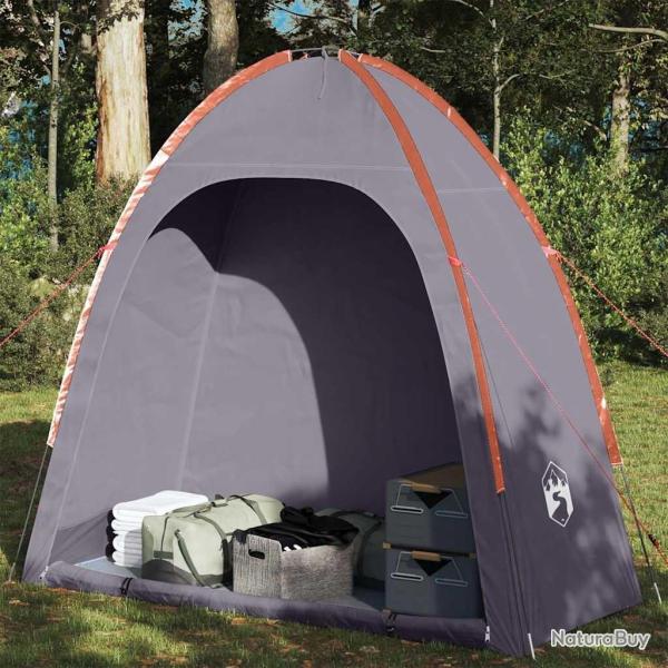 Tente de rangement gris et orange imperm�able