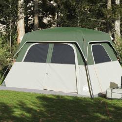 Tente de cabine familiale 6 personnes vert imperm&eacute;able