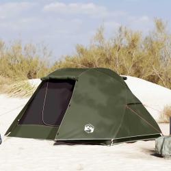 Tente de p&ecirc;che 3 personnes vert olive imperm&eacute;able