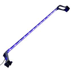 Lampe &agrave; LED d'aquarium avec pinces 90-105 cm Bleu et blanc