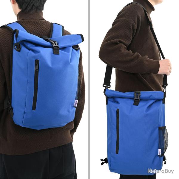 Sac de v�lo pour porte-bagages 20 L Bleu 31x13x58 cm