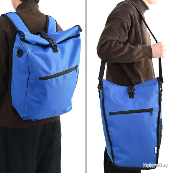 Sac de V�lo bleu pour rack de pannier 25 L 33x16x48 cm