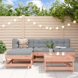 Salon de jardin 5 pcs bois massif douglas