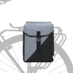 Sac Pannier V&eacute;lo Double Sacs 35L Gris