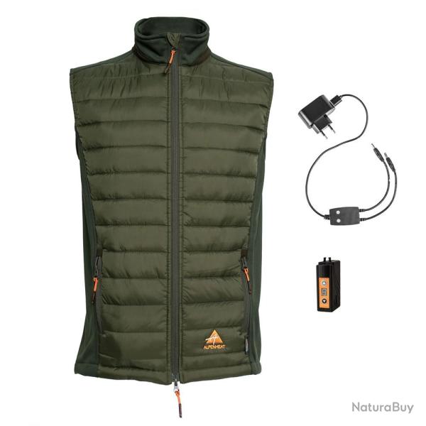 Gilet matelass� chauffant FIRE-AIR Vert 3XL