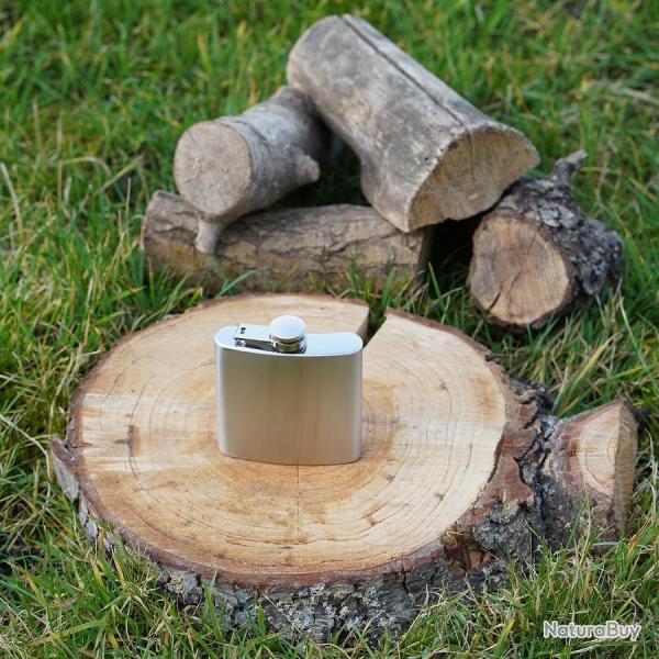 Flasque inox 180ml (6 oz)