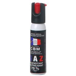 CBM - Bombe Gaz CS Capot 1/4 de Tour 25ml