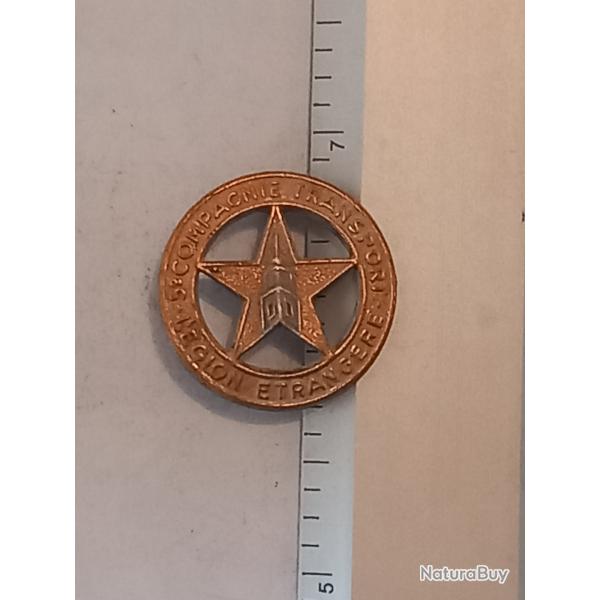 Insigne de la 5�me compagnie de transport gros porteurs du 2�me REI