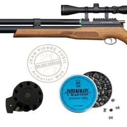 Carabine PCP Remington MAMMOTH 5,5 mm (19,9 joules) + Lunette 3-9 x 40