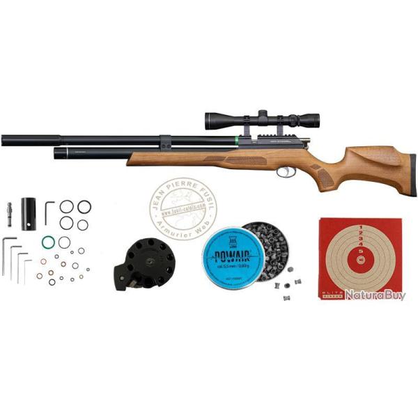 Carabine PCP Remington MAMMOTH 5,5 mm (19,9 joules) + Lunette 3-9 x 40