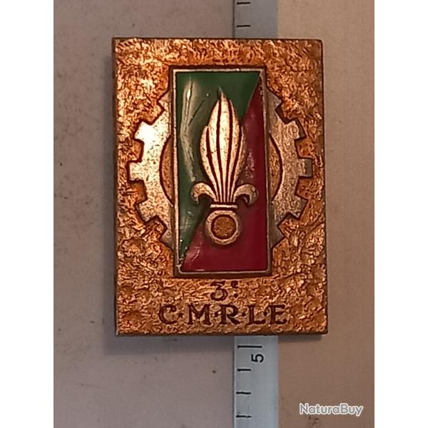 Insigne de la 3�me compagnie moyenne de r�paration de la L�gion �trang�re (3�me CMRLE)