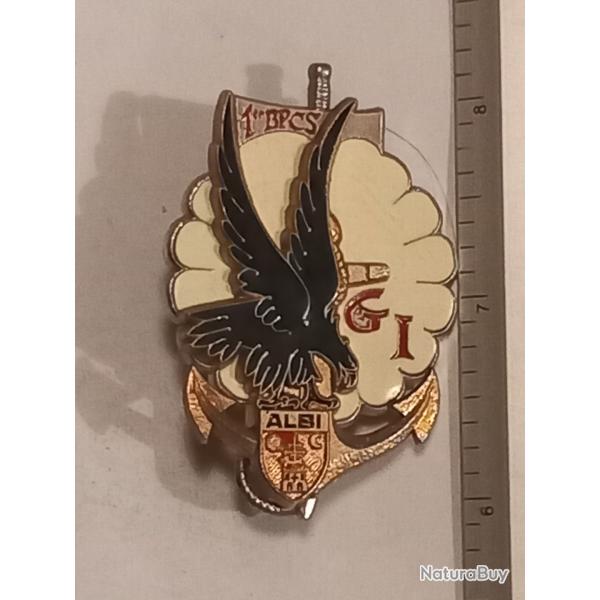 Insigne du groupement d'instruction (GI) du 1er BPCS