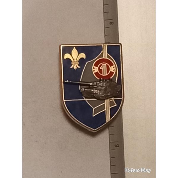 Insigne du 1er escadron du 6�me r�giment de cuirassiers (6�me RC)