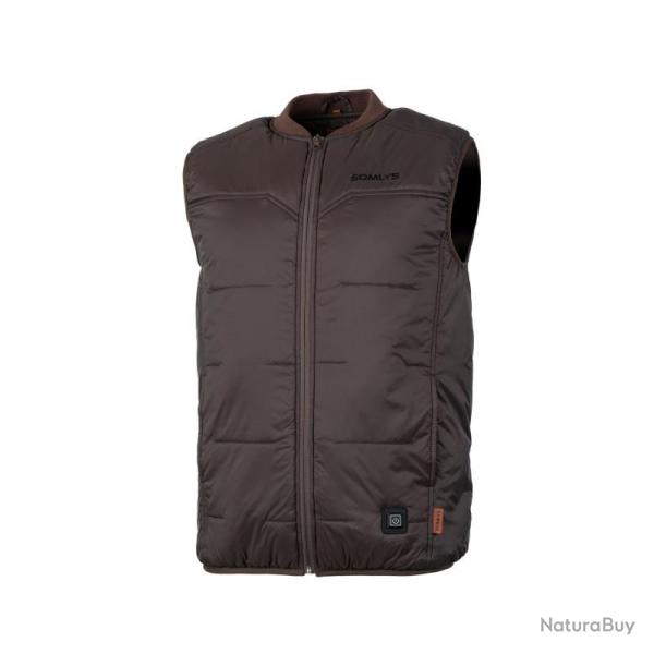 Gilet Chauffant Thermoshield marron