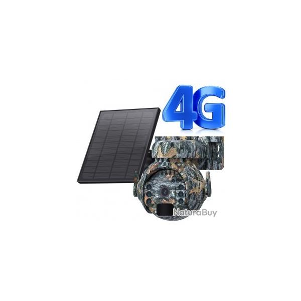 Cam�ra pi�ge photo solaire 360� 4G camo