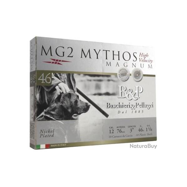 Boite de 10 cartouches B&P MG2 Mythos 46HV cal.12/76mm N�4 46g