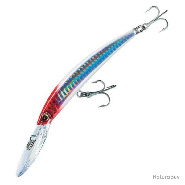 Yo-zuri Crystal Minnow Deep Diver 13cm - Tete Rouge
