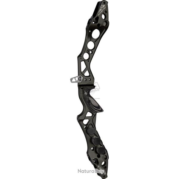 Poignee Arc Barebow Kinetic Vygo V2 - 25 pouces / Gris Fonce / Droitier