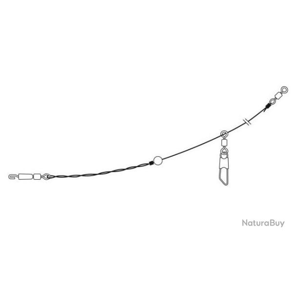 POTENCE FEEDER LINK SLIDING 0.30MM 35CM PAR 2