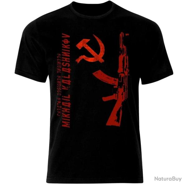 T shirt fusil d assaut sovi�tique Kalachnikov AK 47