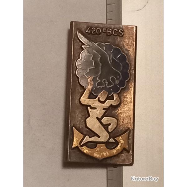 Insigne du 420�me bataillon de commandement et de soutien (420�me BCS)